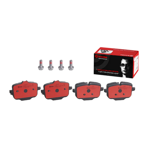 Brembo P06061N Premium NAO Ceramic Rear Brake Pads, BMW 550i 2011-2016
